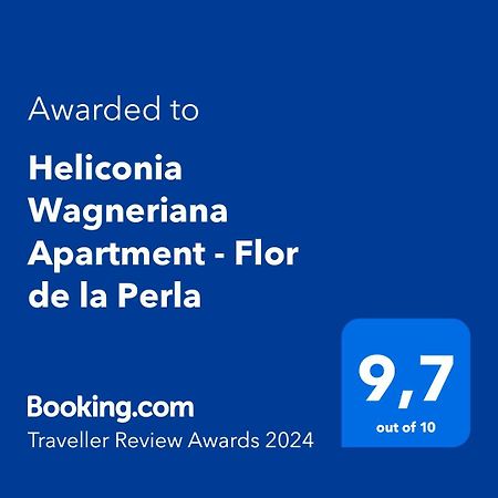 Heliconia Wagneriana Apartment - Flor De La Perla Santa Marta  Exteriör bild
